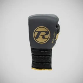 Ringside Legacy Series Lace Boxing Gloves Gunmetal