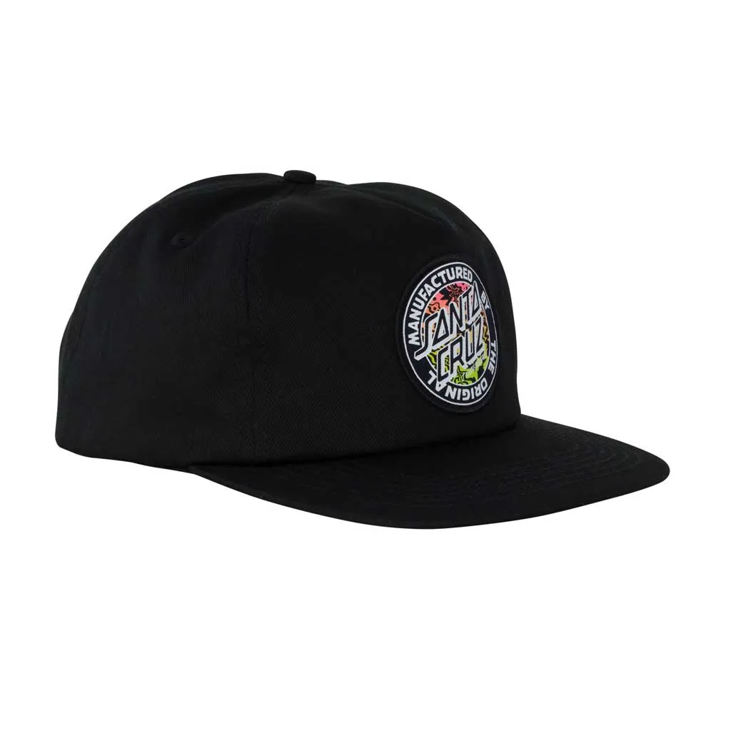 Santa Cruz Acidic MFG Dot Snapback - Black