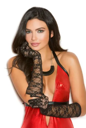 Sexy Amaze Floral Lace Gloves