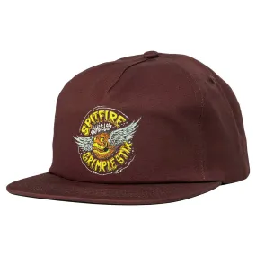 Spitfire - Flying Grimple Snapback Maroon