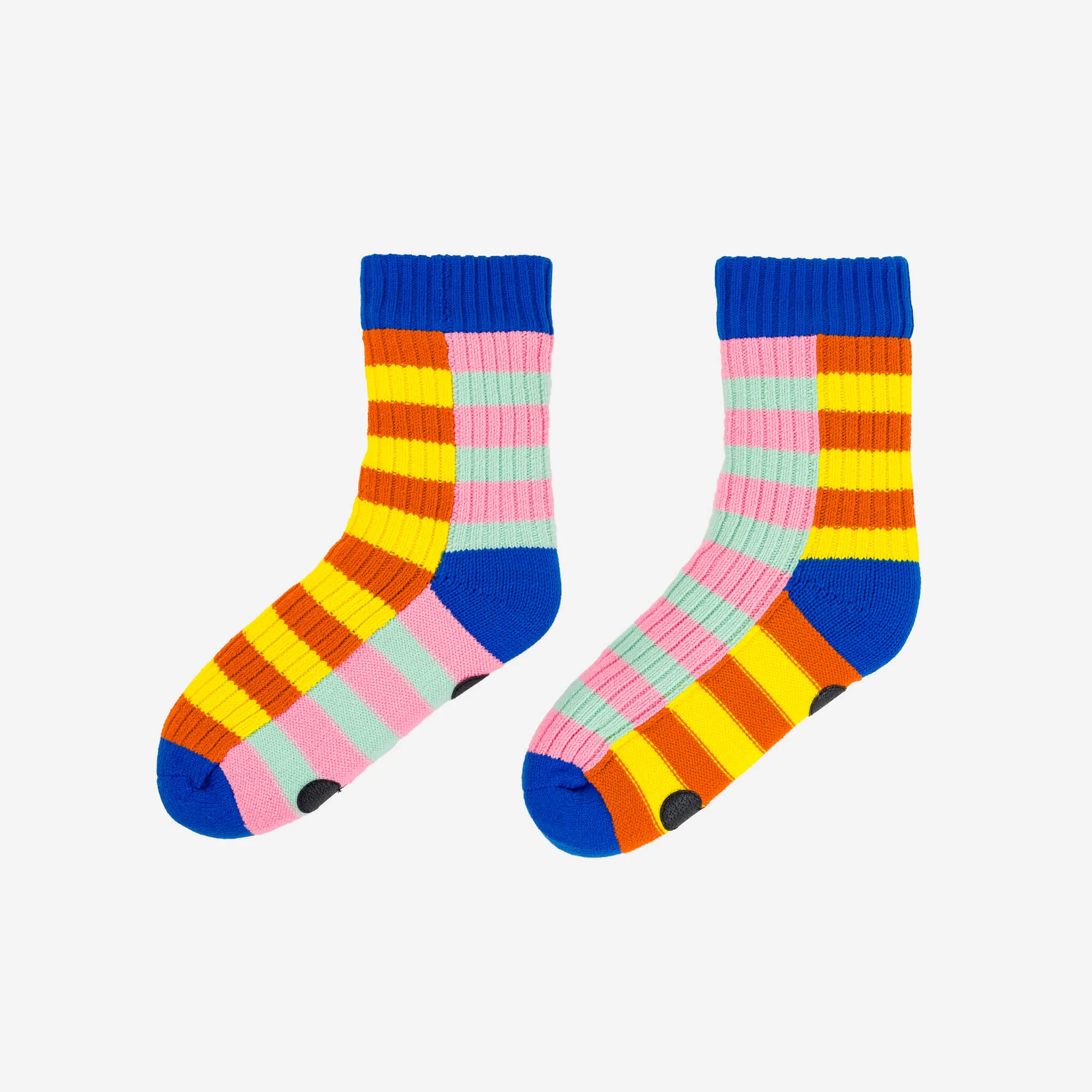 Super Stripe Knit House Socks