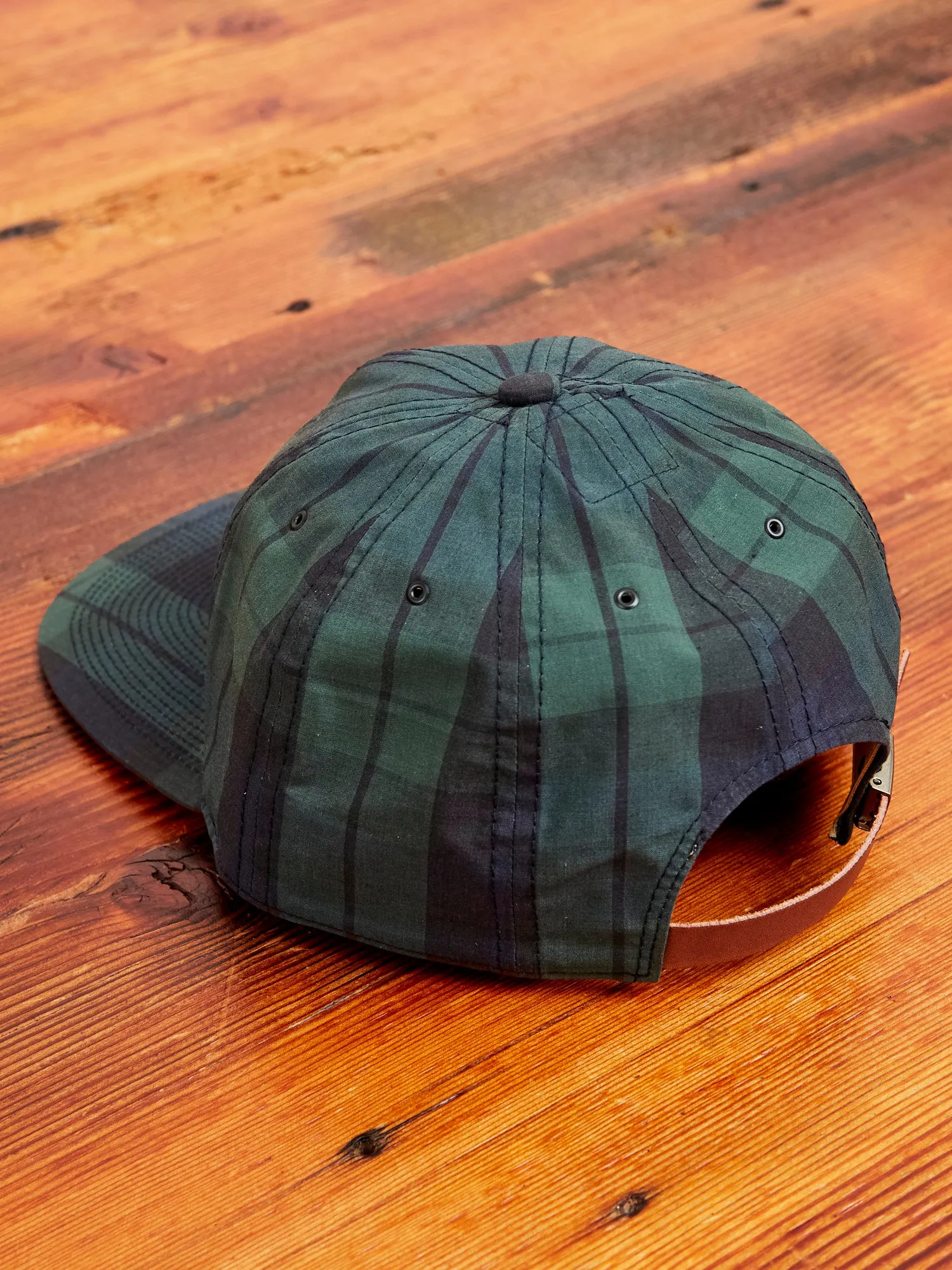 Tartan Cap in Navy