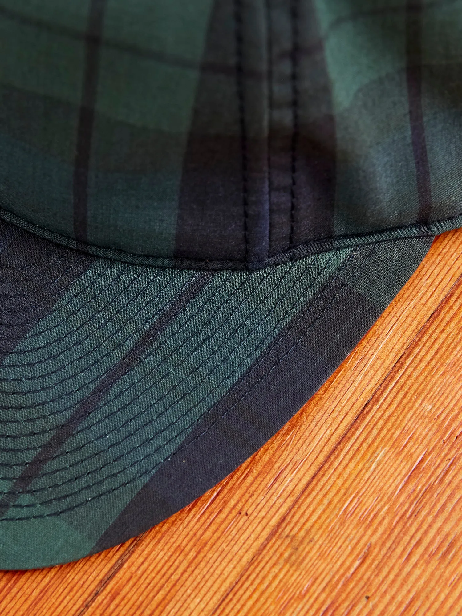 Tartan Cap in Navy