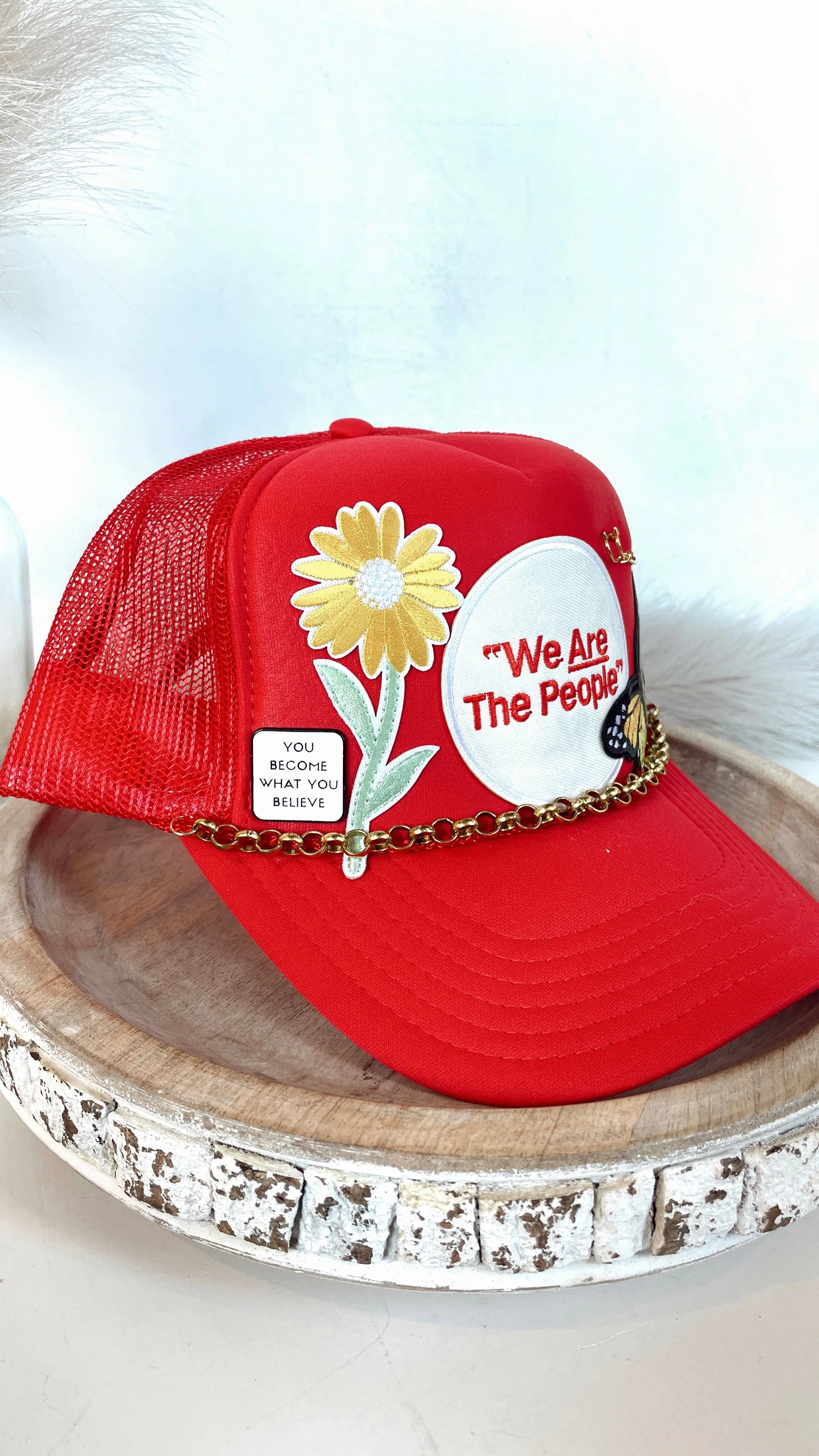 The Flower People Trucker Hat